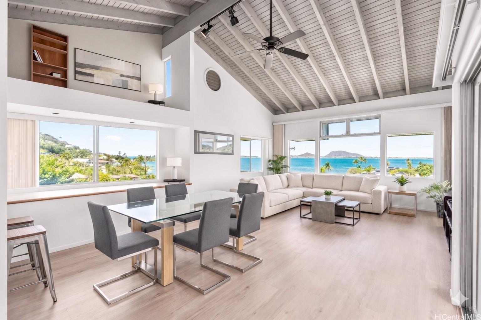 45-081 Lilipuna Road, Unit A Kaneohe, HI 96744 - Photo 5 of 18 Virtually Staged - Open floor play with loft space.