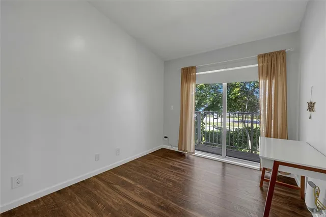 a view of wooden floor in a room