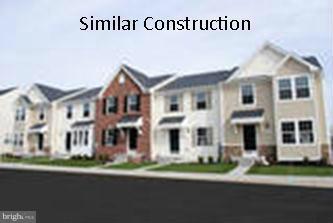 a front view of a building