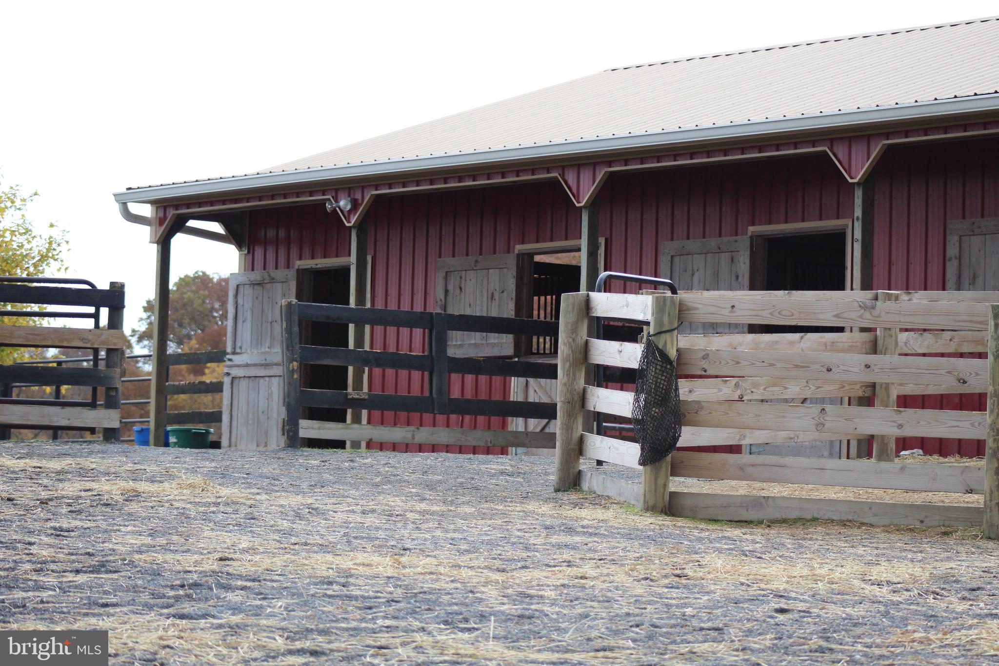 1558 Bollinger Road Westminster, MD 21157 - Photo 29 of 100 Stone dust paddocks outside of stalls