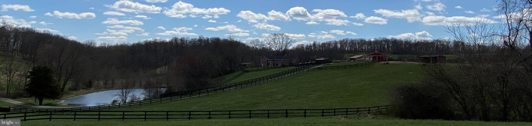 View of farm from the north