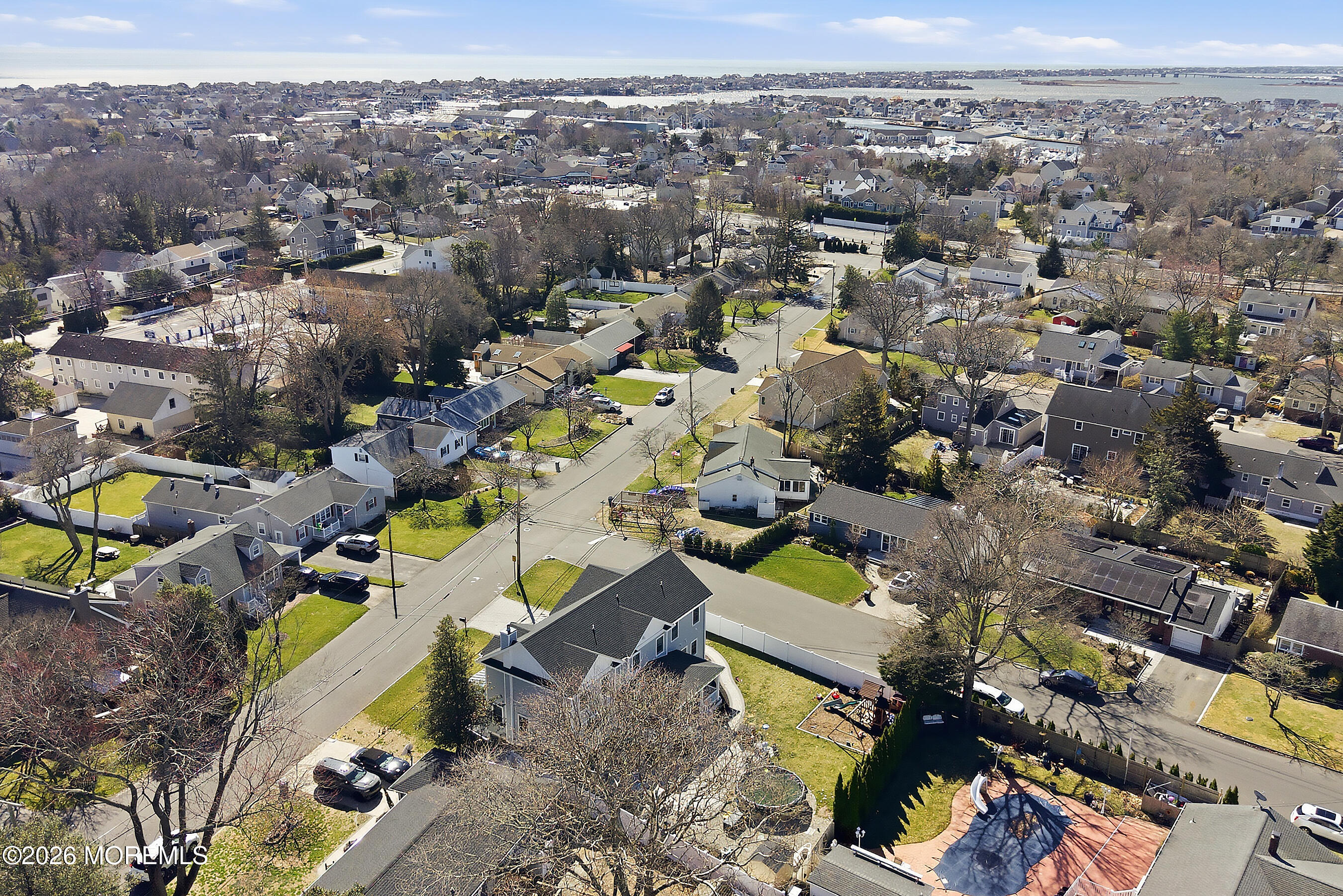 1603 Jackson Street Point Pleasant, NJ 08742 - Photo 32 of 45 an aerial view of a city with lots of residential buildings