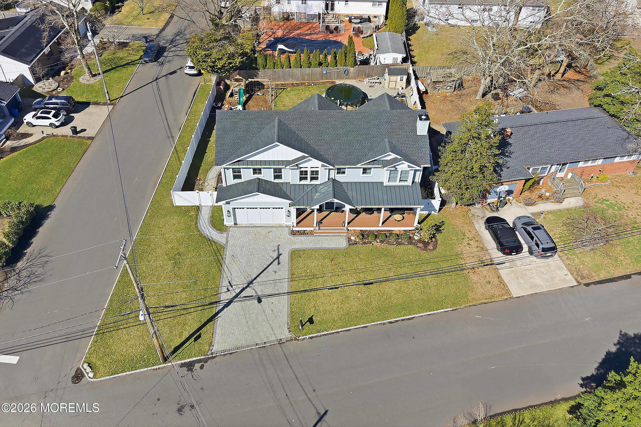 1603 Jackson Street Point Pleasant, NJ 08742 - Photo 35 of 45 an aerial view of a house with a yard