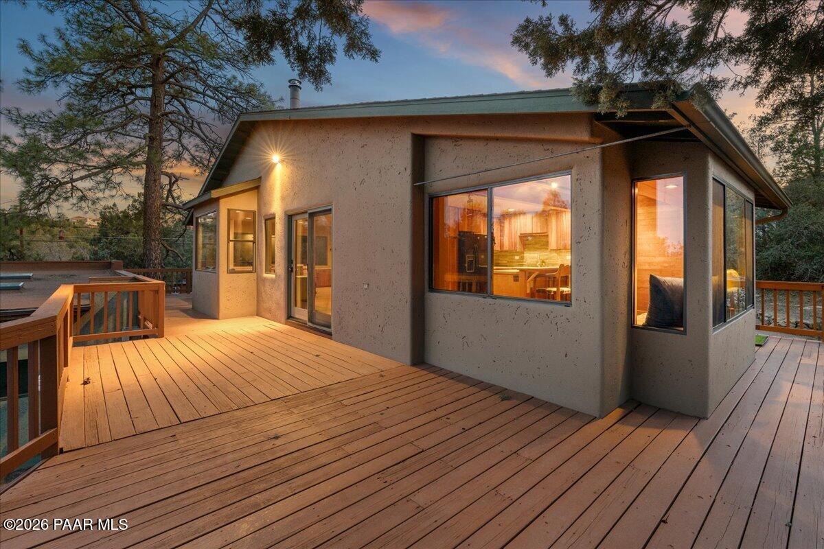 646 South Rancho Vista Drive Prescott, AZ 86303 - Photo 37 of 50 a view of outdoor space and deck