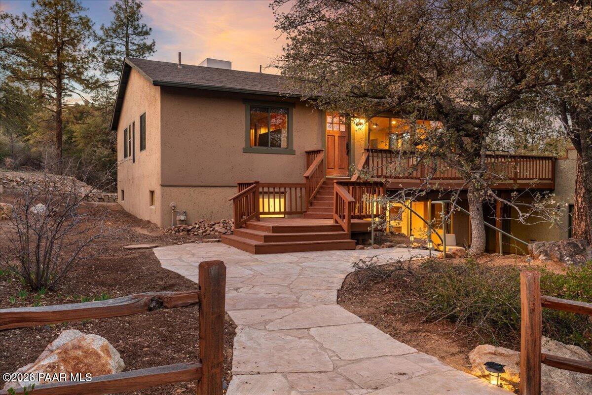 646 South Rancho Vista Drive Prescott, AZ 86303 - Photo 4 of 50 a view of back yard of the house