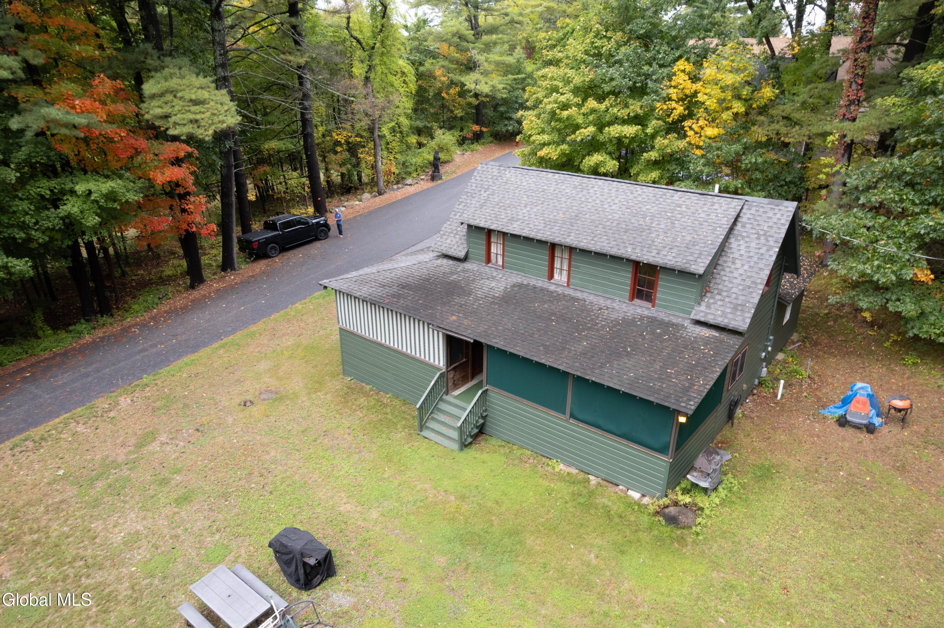 39 Cedar Lane Lake George, NY 12845 - Photo 11 of 47 39 Cedar Ln drone-11