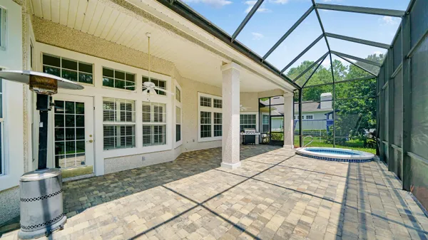 a house view with a sitting space