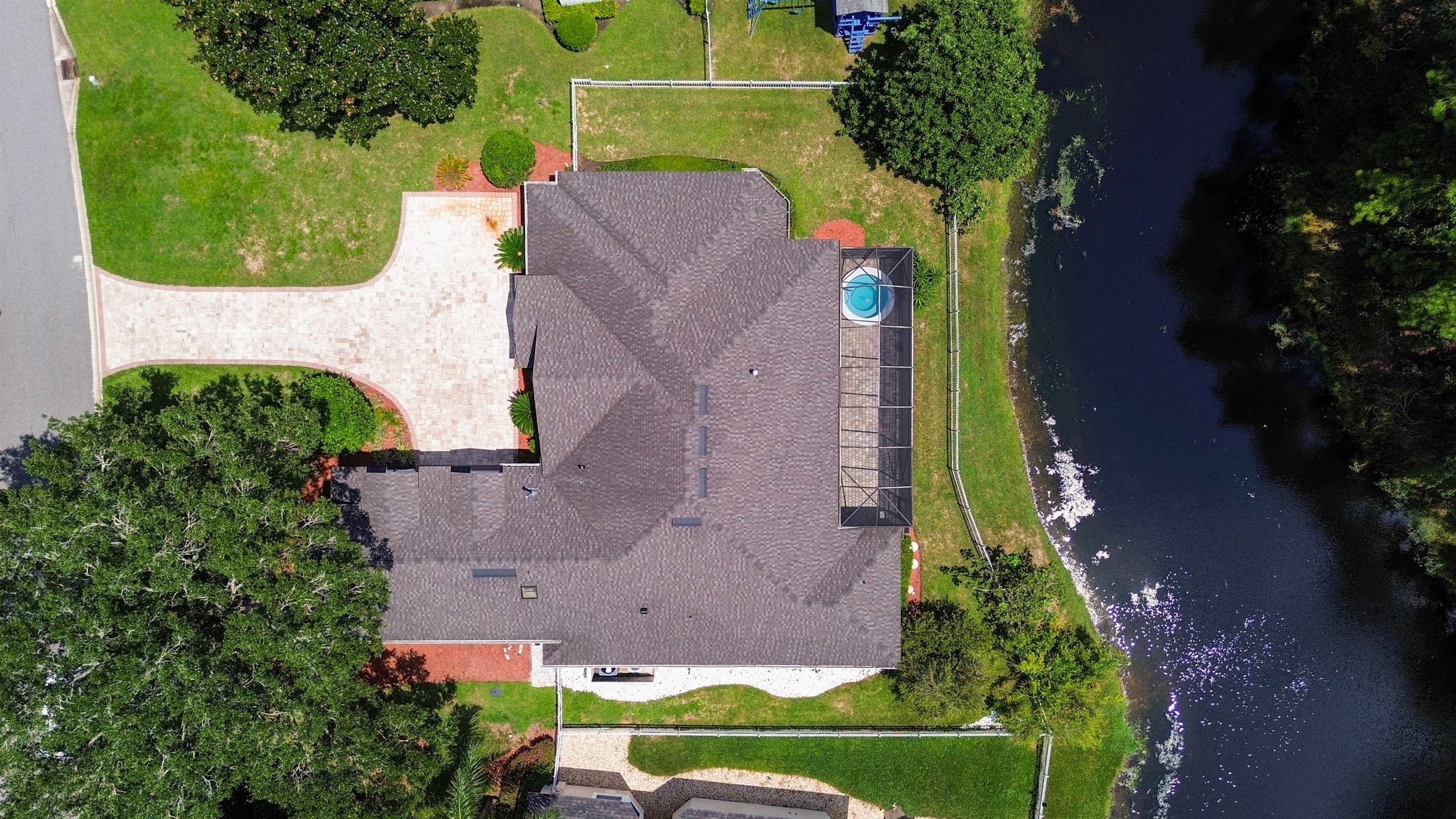 7849 Rittenhouse Lane Jacksonville, FL 32256 - Photo 37 of 50 an aerial view of a house