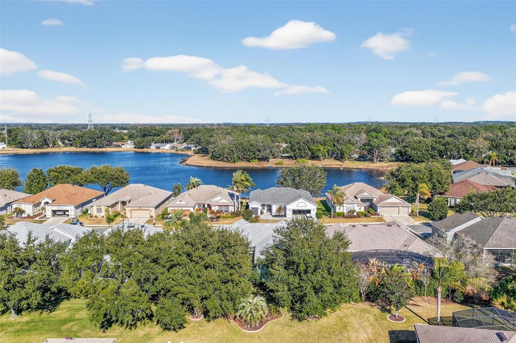 25517 Laurel Valley Road Leesburg, FL 34748 - Photo 9 of 56 an aerial view of a house with lake view
