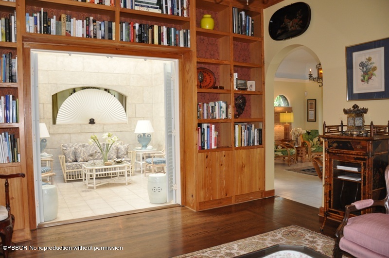 196 Valencia Road West Palm Beach, FL 33401 - Photo 9 of 25 Library to Atrium