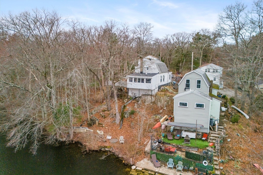 30 Manitou Road Canton, MA 02021 - Photo 6 of 25 an aerial view of a house with a garden