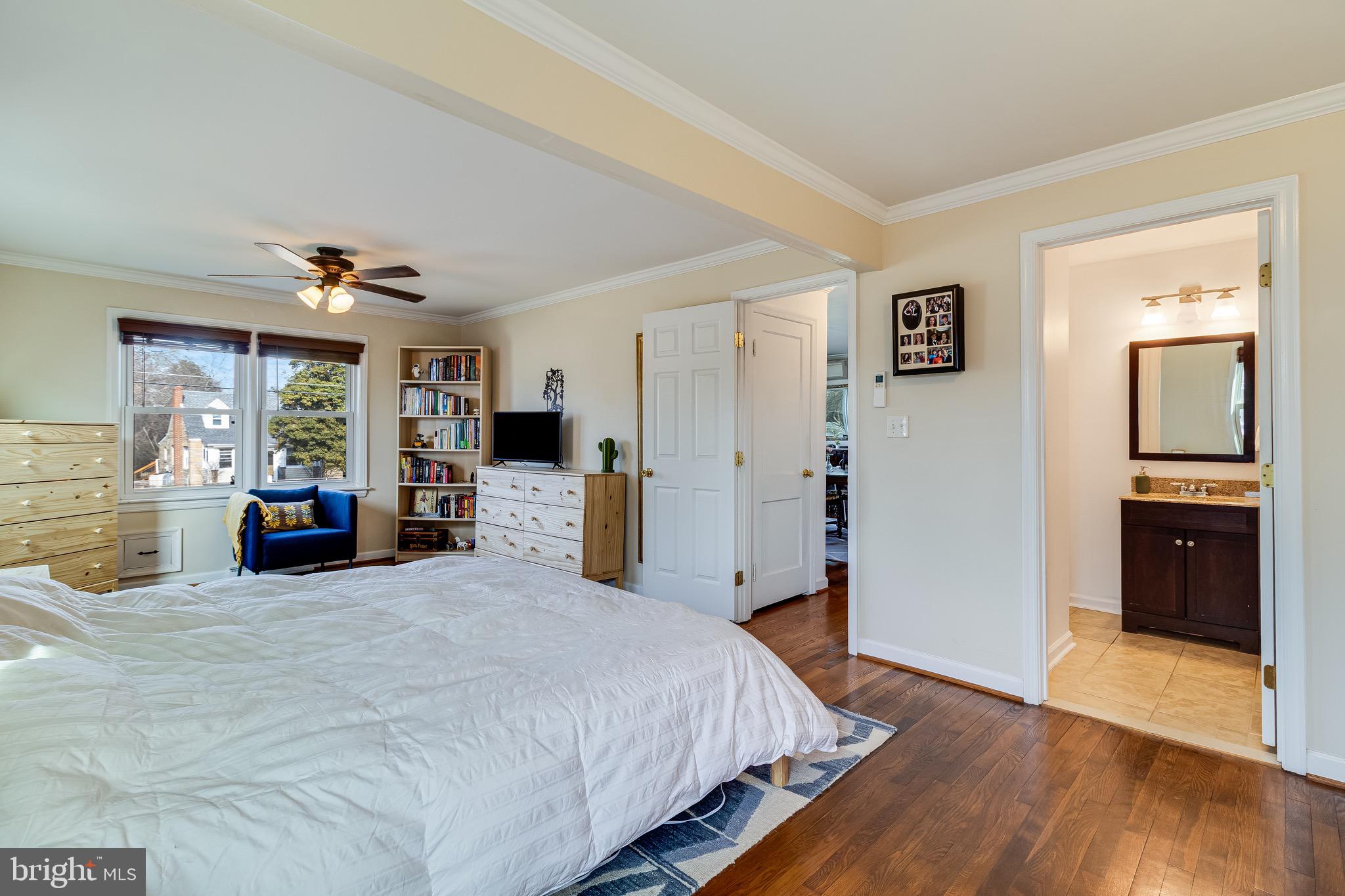 6905 East Clinton Street Clinton, MD 20735 - Photo 24 of 47 a bed room with a bed and a television