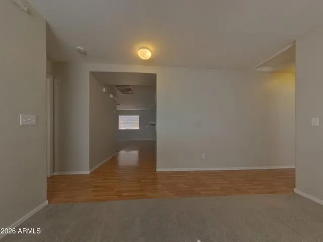 a view of wooden floor