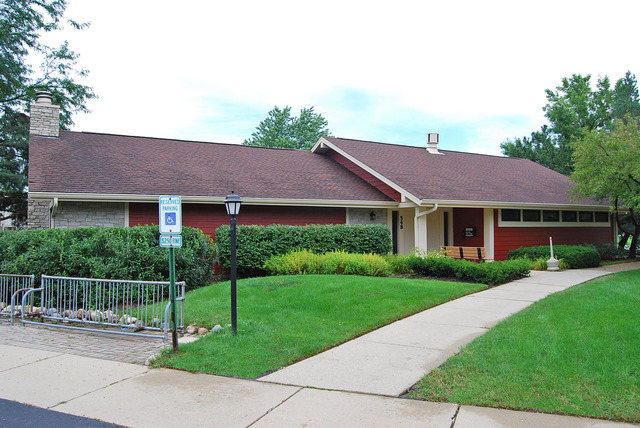 550 Greystone Lane, Unit A2 Wheeling, IL 60090 - Photo 21 of 23 a view of a house with a yard
