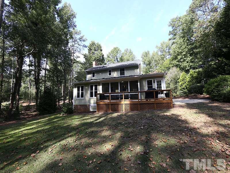 8320 Wheatstone Lane Raleigh, NC 27613 - Photo 20 of 23 Wide open, flat backyard.