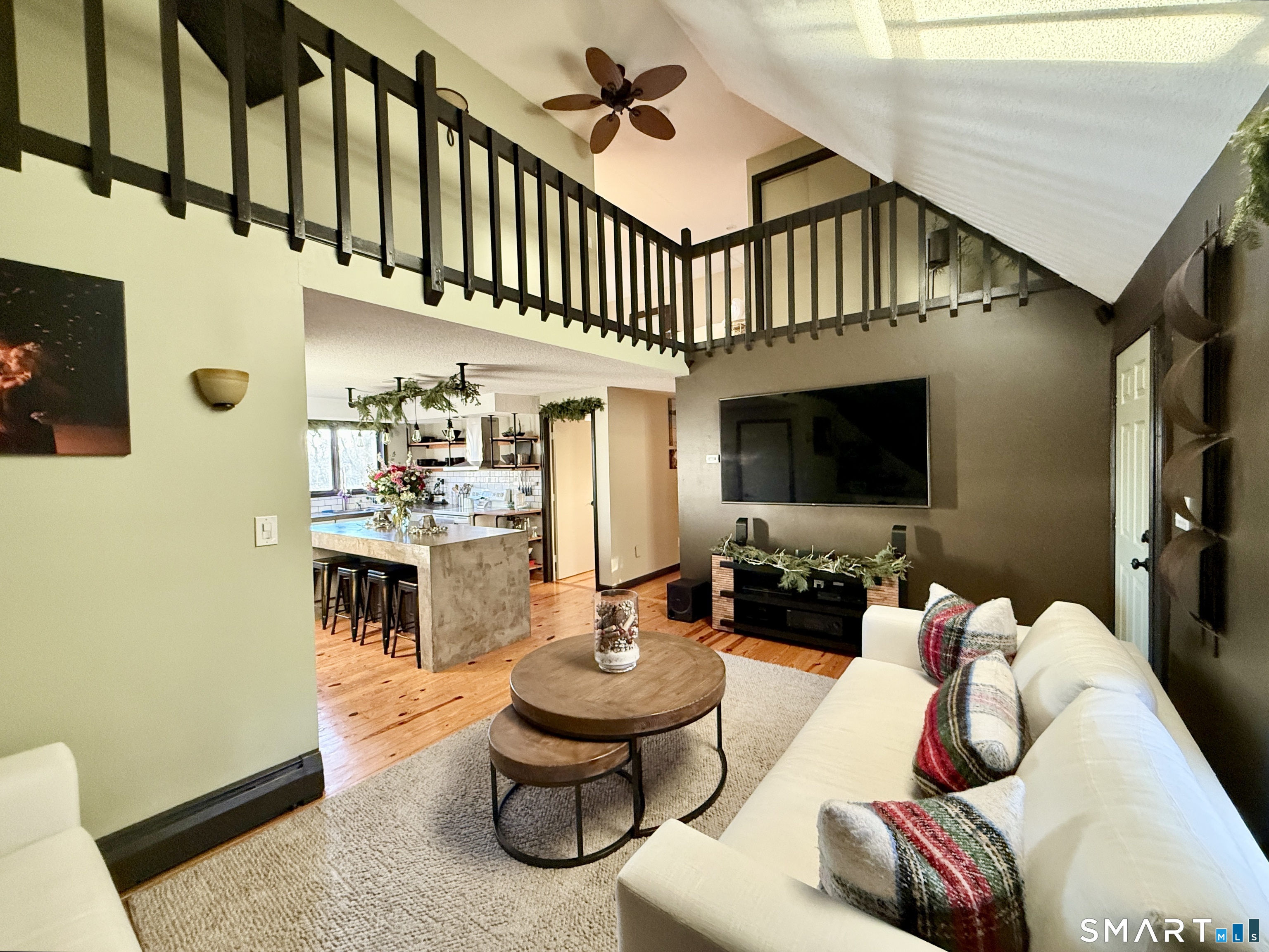 105 Riverside Drive Meriden, CT 06451 - Photo 13 of 27 a living room with furniture fireplace and flat screen tv