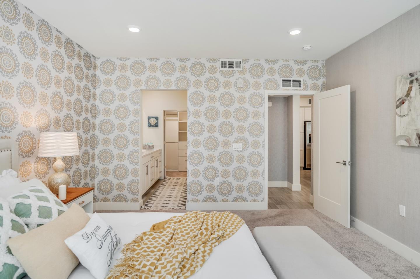 370 Riesling Avenue, Unit 20 Milpitas, CA 95035 - Photo 17 of 36 a bathroom with a glass door shower