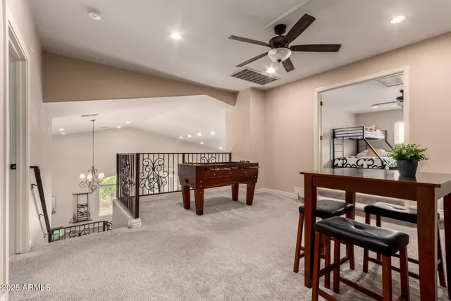 a view of a living room and utility room