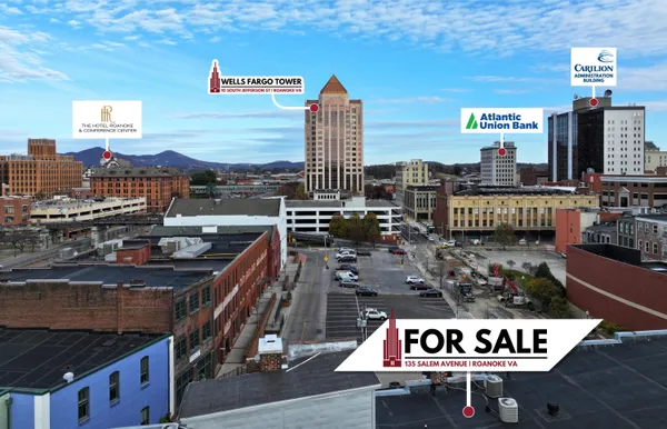$1,795,000 | 135 Salem Avenue Southwest, Roanoke, VA 24011