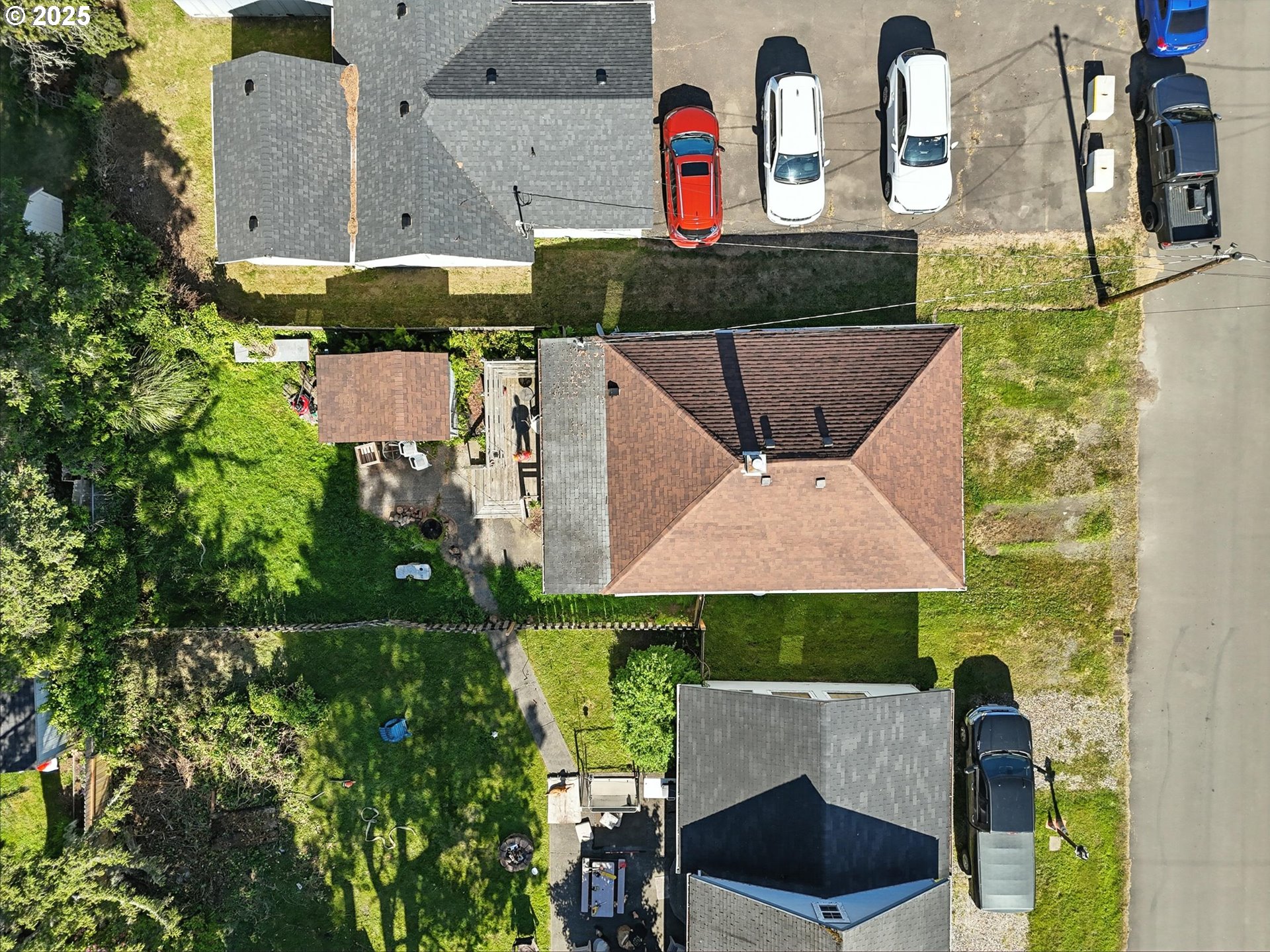1205 49th Street Seaview, WA 98644 - Photo 3 of 36 an aerial view of house with yard