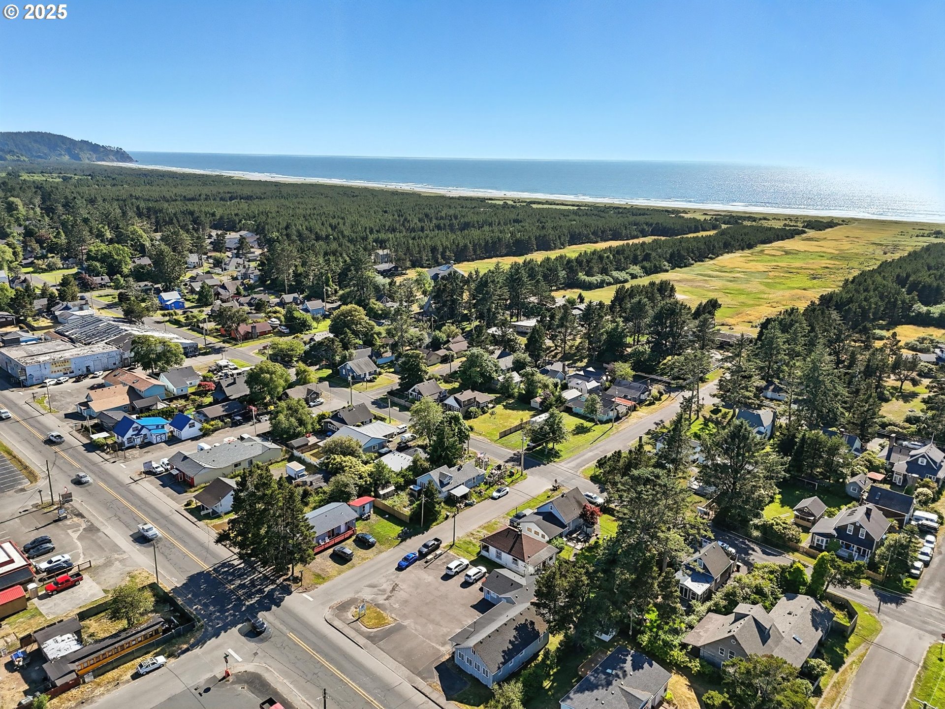 1205 49th Street Seaview, WA 98644 - Photo 8 of 36 an aerial view of residential building and ocean
