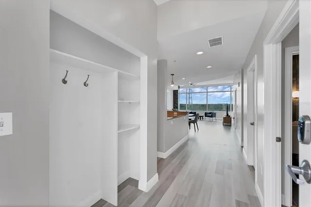 a view of a living room and dining room