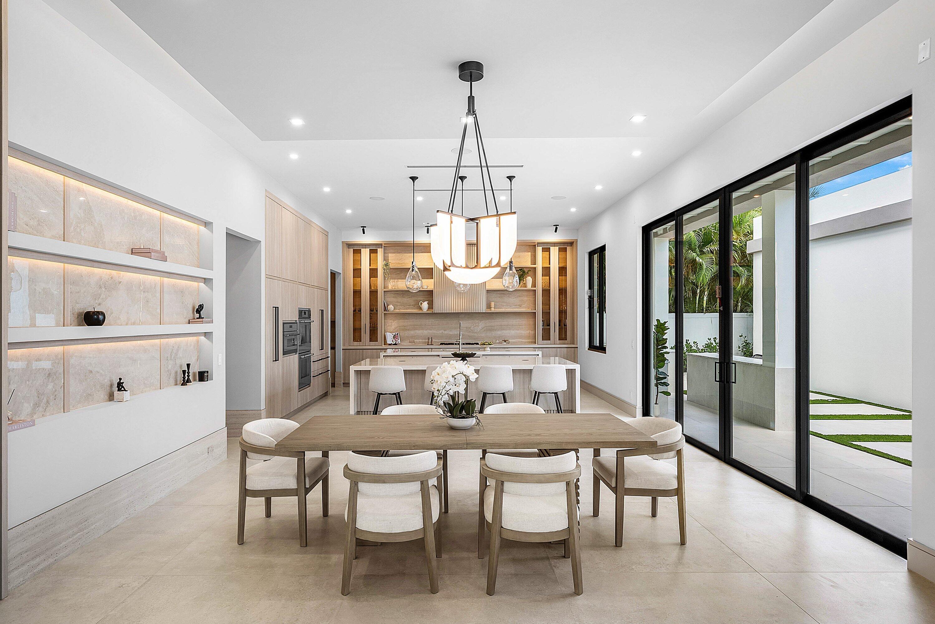 299 Northeast 7th Street Boca Raton, FL 33432 - Photo 18 of 112 a view of a dining room with furniture window and outside view