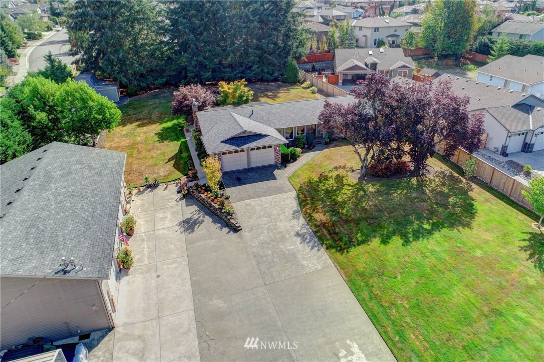 14221 Seattle Hill Road Snohomish, WA 98296 - Photo 3 of 38 an aerial view of a house having outdoor space