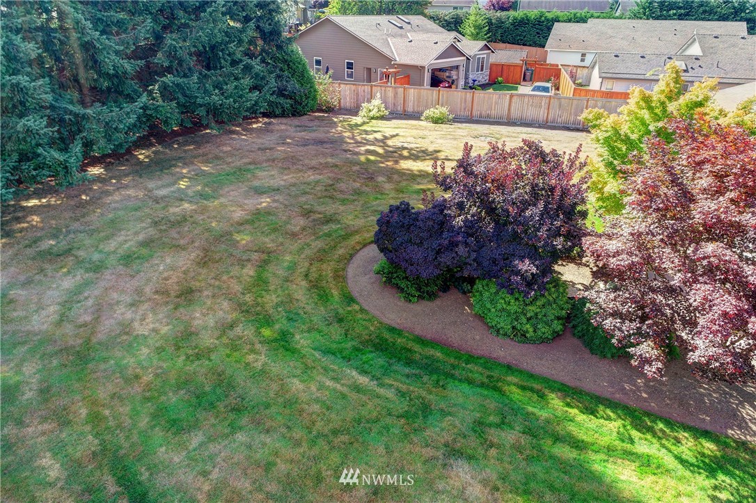 14221 Seattle Hill Road Snohomish, WA 98296 - Photo 36 of 38 aerial view of a house with a yard