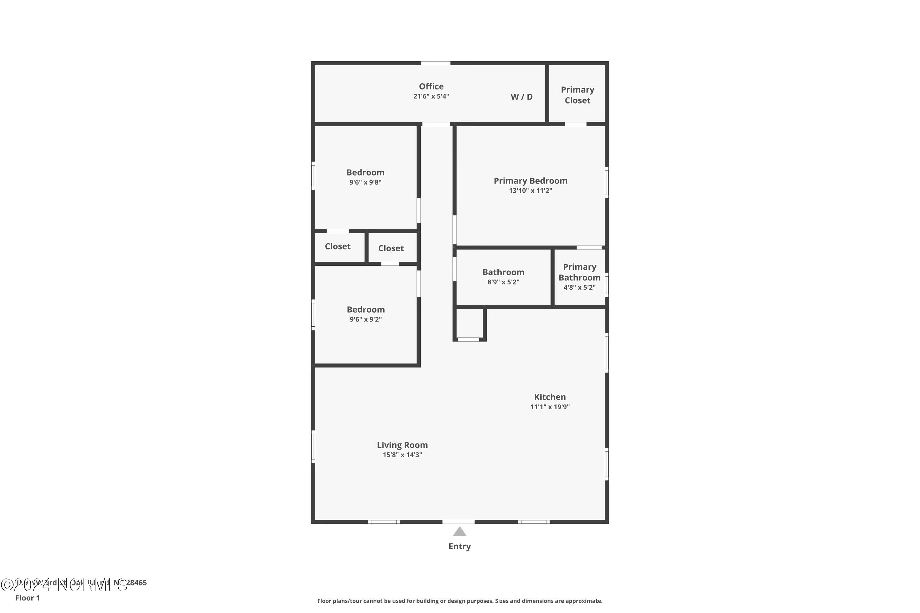 159 Northwest 3rd Street Oak Island, NC 28465 - Photo 65 of 65 Floor Plan 159 NW 3rd St