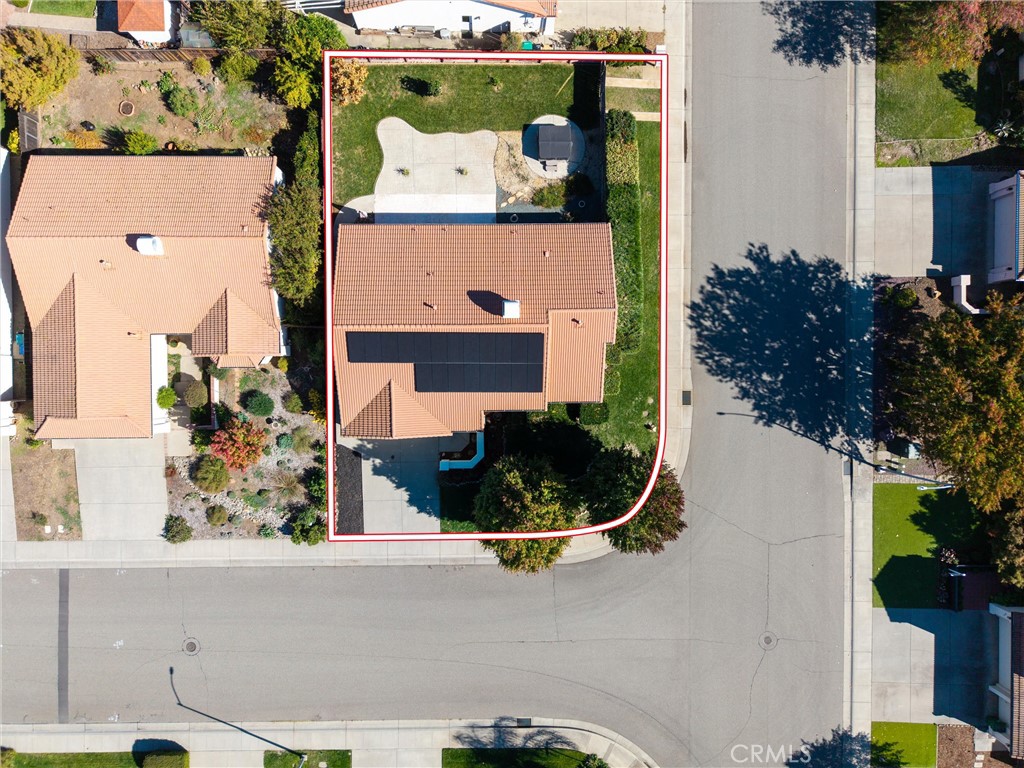 1921 Ascolano Way Chico, CA 95928 - Photo 4 of 42 aerial view of a house with a yard and a garage
