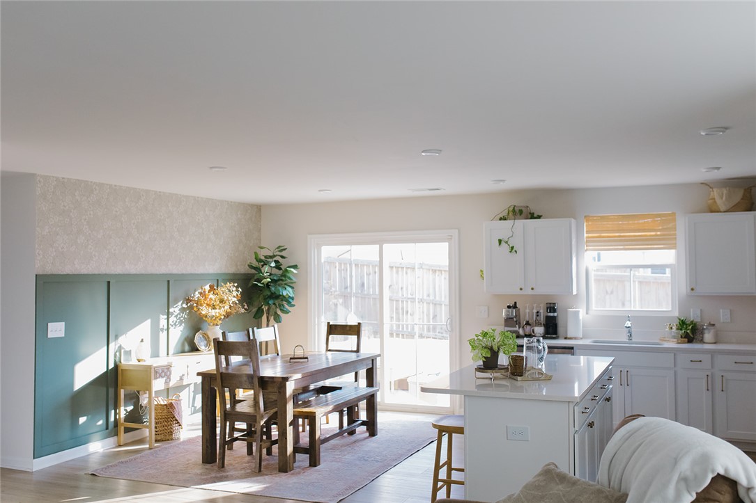 314 Callie Way Easley, SC 29642 - Photo 18 of 27 This bright kitchen and dining area offers comfortable living with direct outdoor access.