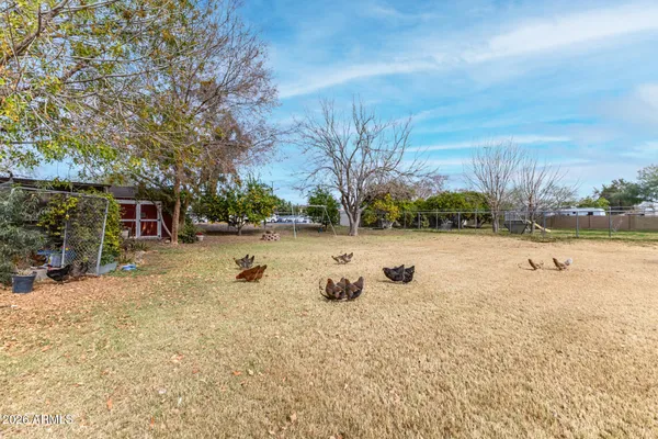 a view of outdoor space with seating