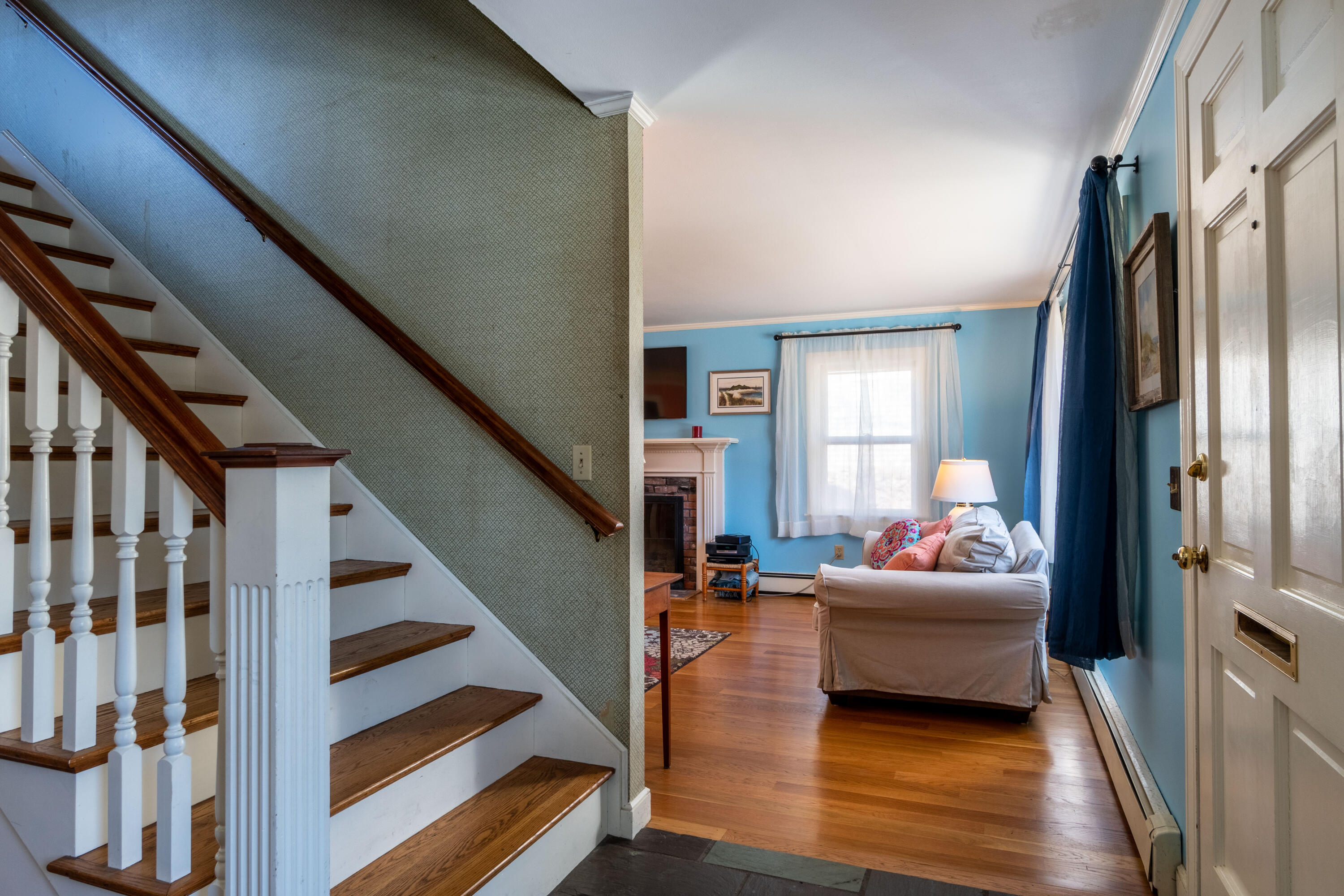 57 Mill Road Falmouth, MA 02540 - Photo 15 of 43 Stairs into Living area