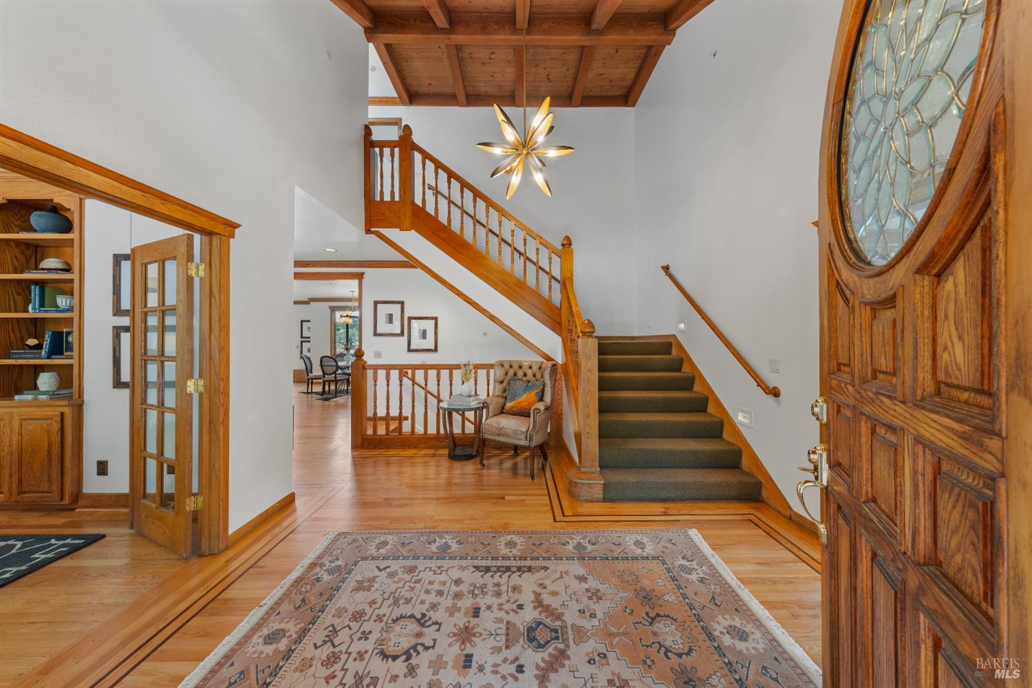 10 Lockton Lane Novato, CA 94945 - Photo 5 of 68 The entry hall creates a gracious first impression, with architectural character, natural light, and easy connection to the home’s main living spaces.