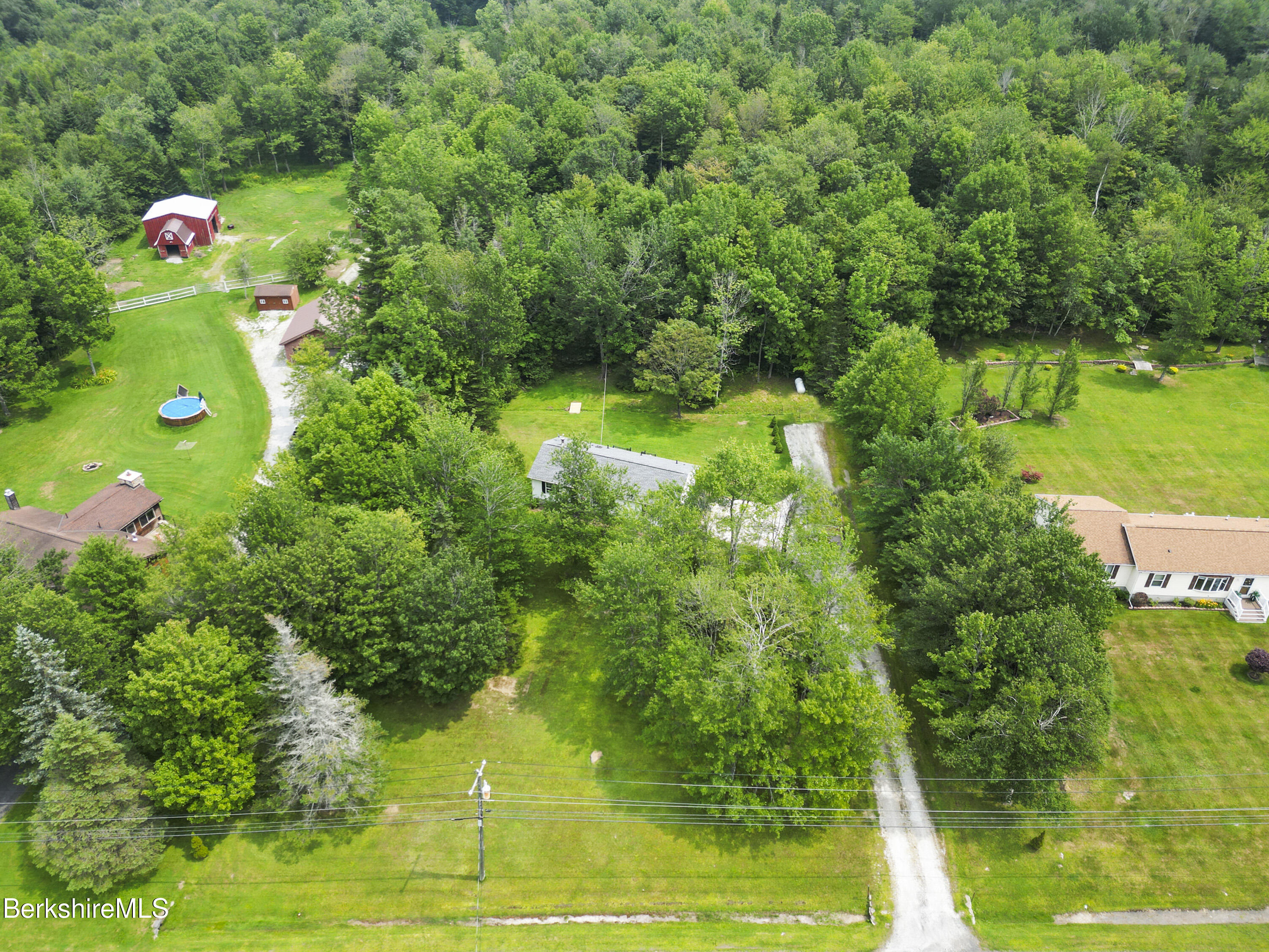 137 Windsor Road Savoy, MA 01256 - Photo 54 of 57 910 Aerial View