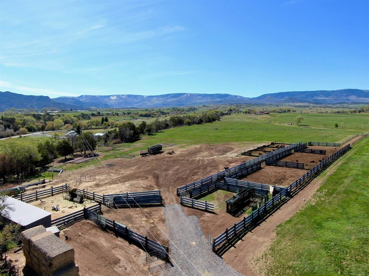 57178 Oe Road Collbran, CO 81624 - Photo 14 of 41 an aerial view of a house with a garden