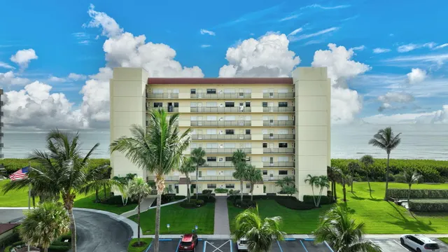 a view of a building with outdoor space