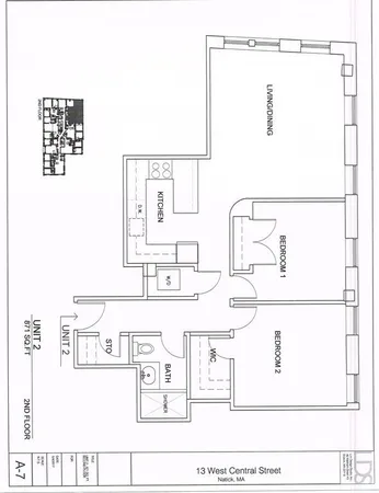 $3,600 | 13 West Central Street, Unit 2, Natick, MA 01760