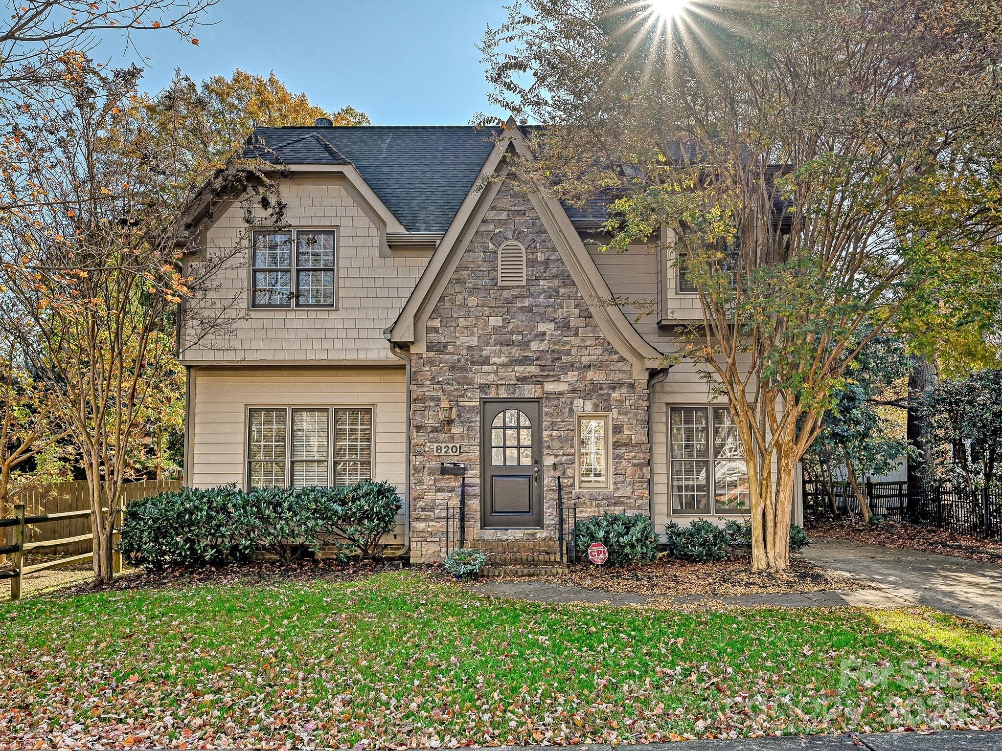 820 Millbrook Road Charlotte, NC 28211 - Photo 1 of 31 front view of a house with a yard