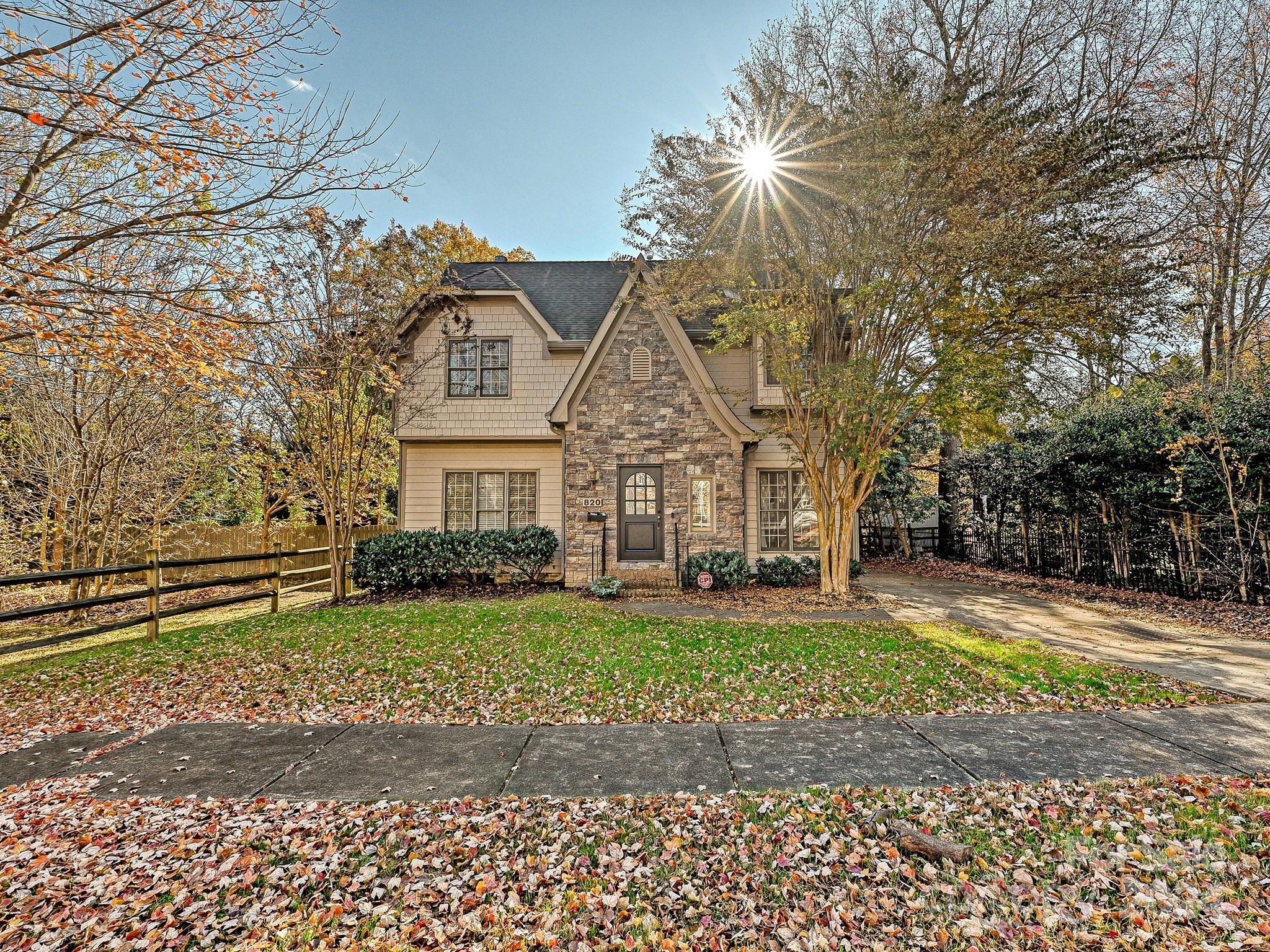 820 Millbrook Road Charlotte, NC 28211 - Photo 31 of 31 a front view of a house with a yard