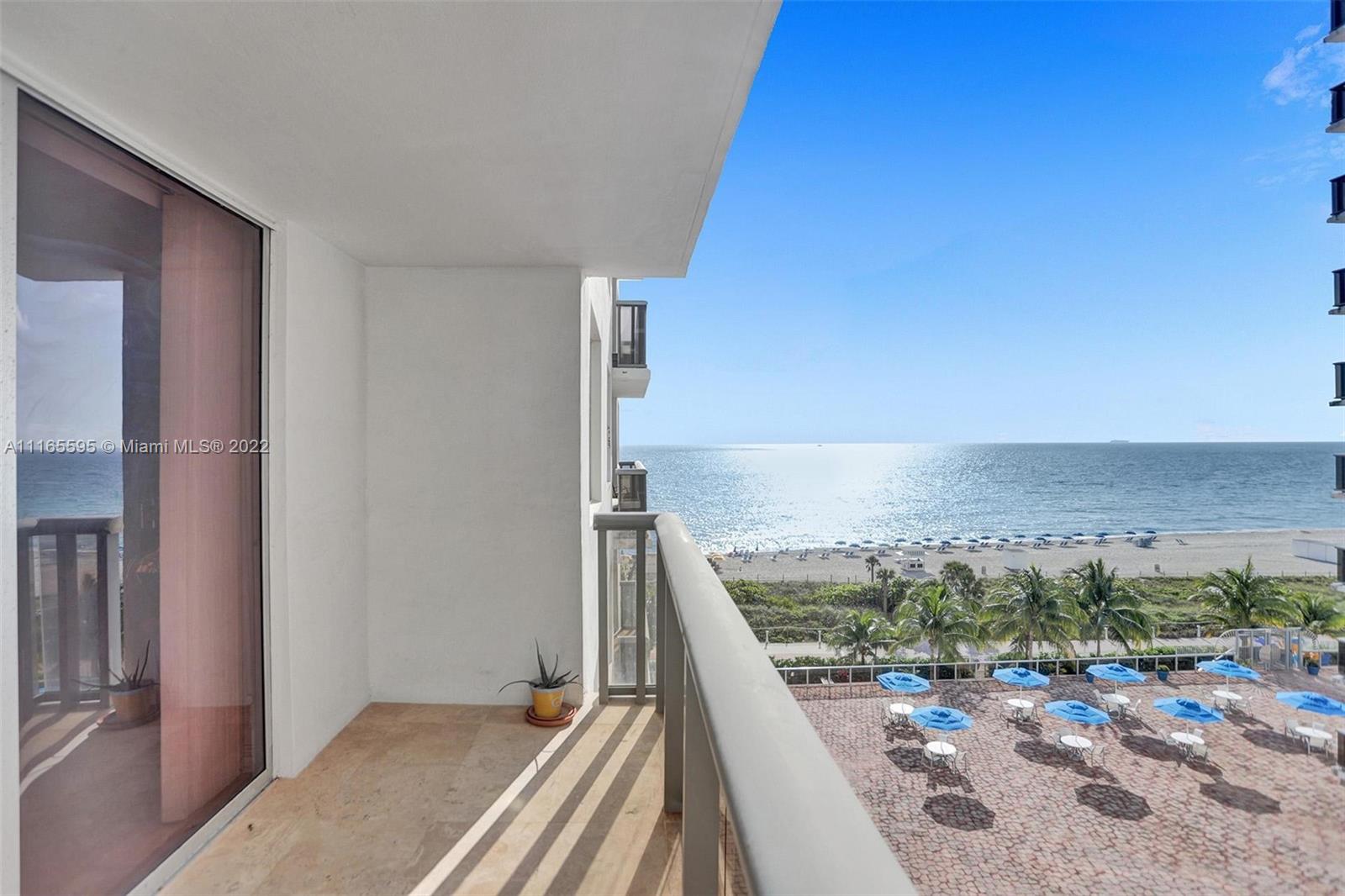 Millionaire's Row Miami Beach, FL 33140 - Photo 25 of 41 a view of a balcony with an ocean view