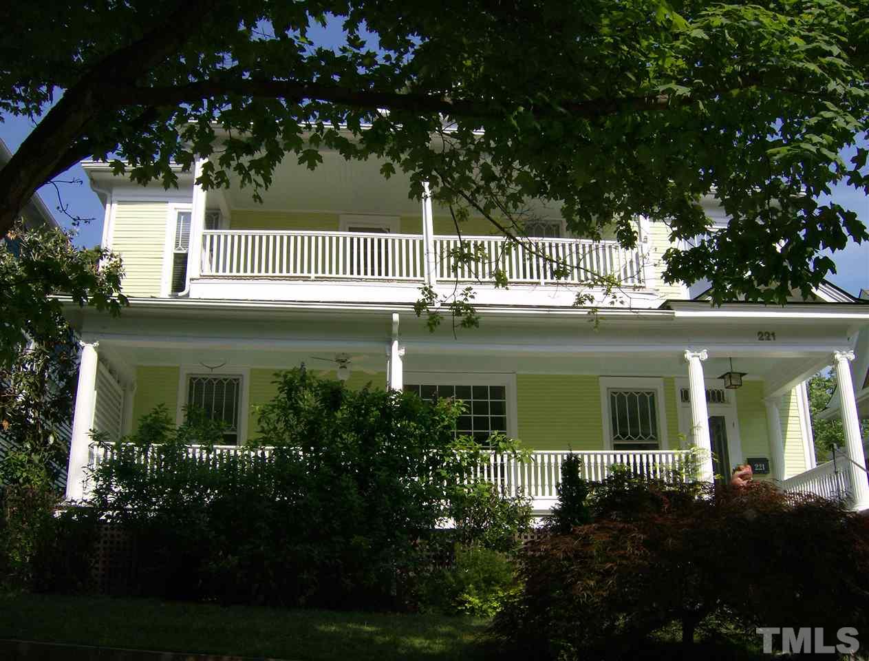 221 Forest Road Raleigh, NC 27605 - Photo 2 of 25 a front view of a house with garden