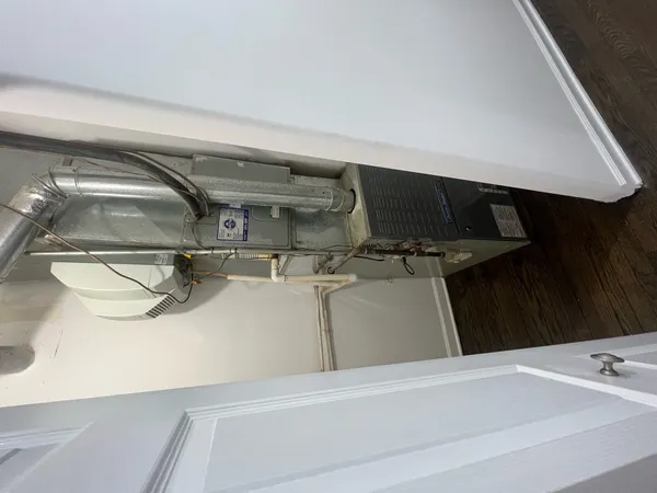 a close view of sink