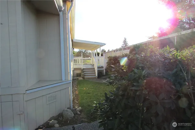a view of outdoor space and yard