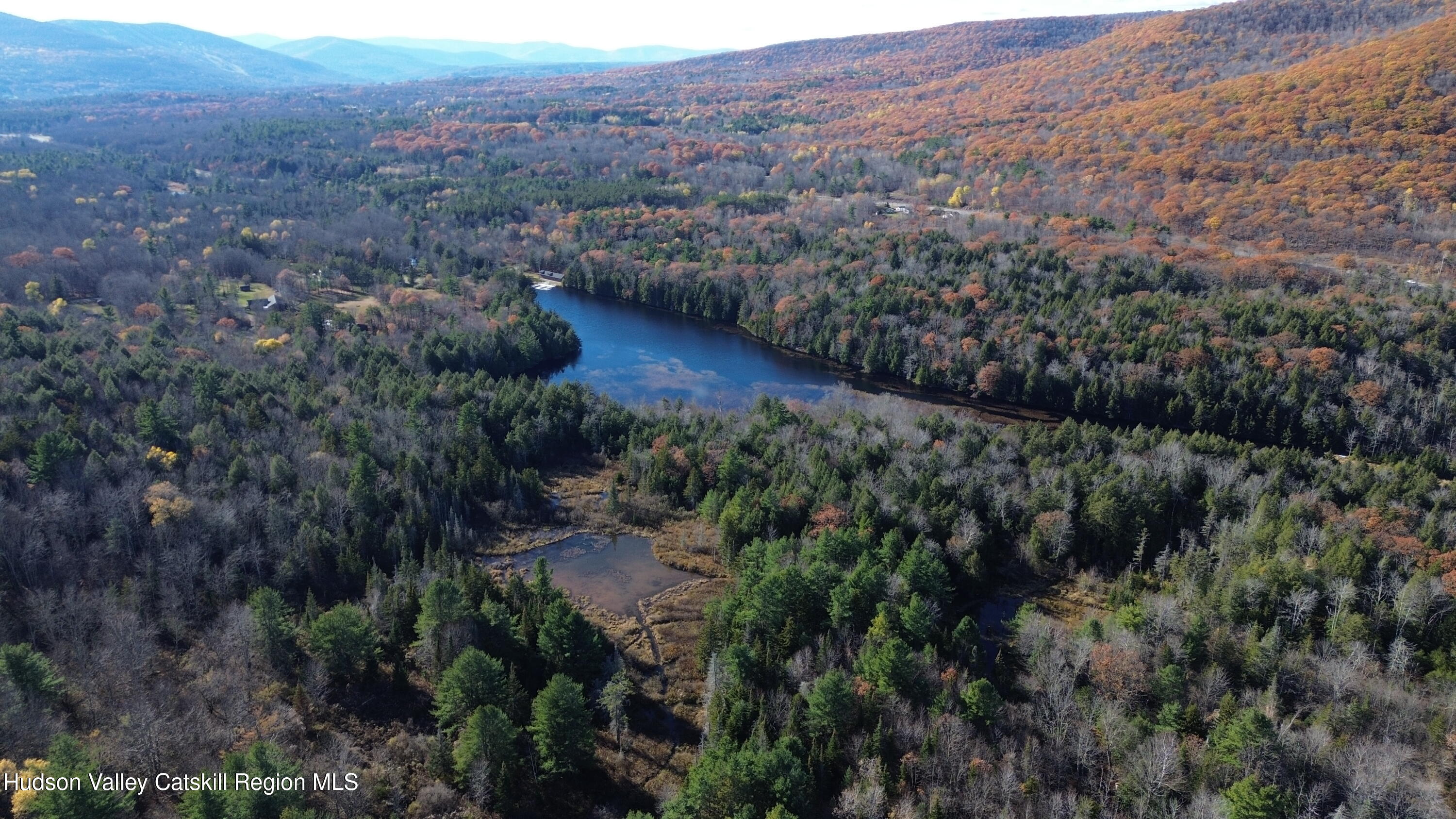 0 High Peak Road Hensonville, NY 12439 - Photo 10 of 17 an aerial view of residential house and green space