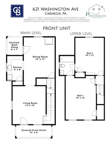 $285,000 | 621 Washington Avenue, Carnegie, PA 15106