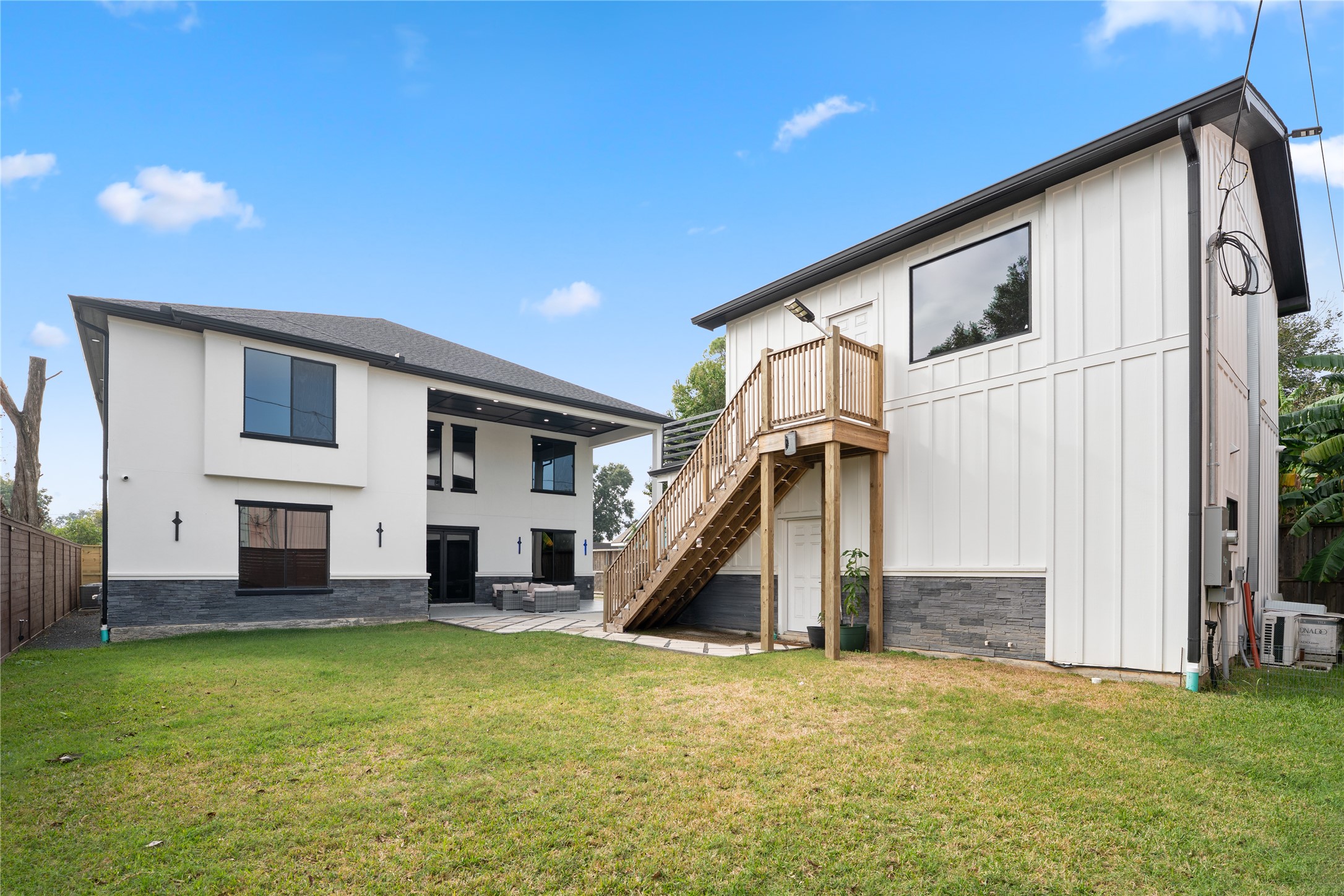 7737 Edna Street Houston, TX 77087 - Photo 40 of 43 a view of a house with a yard