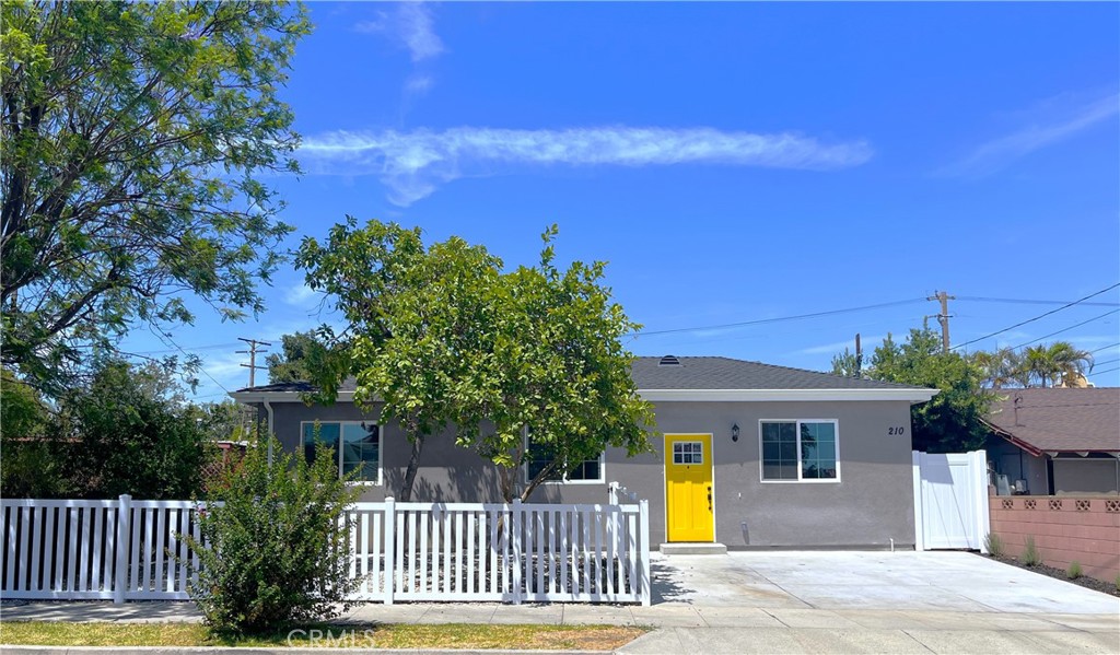 210 East Mission Road San Gabriel, CA 91776 - Photo 1 of 1 New built Back House with new fenced front yard and driveway.