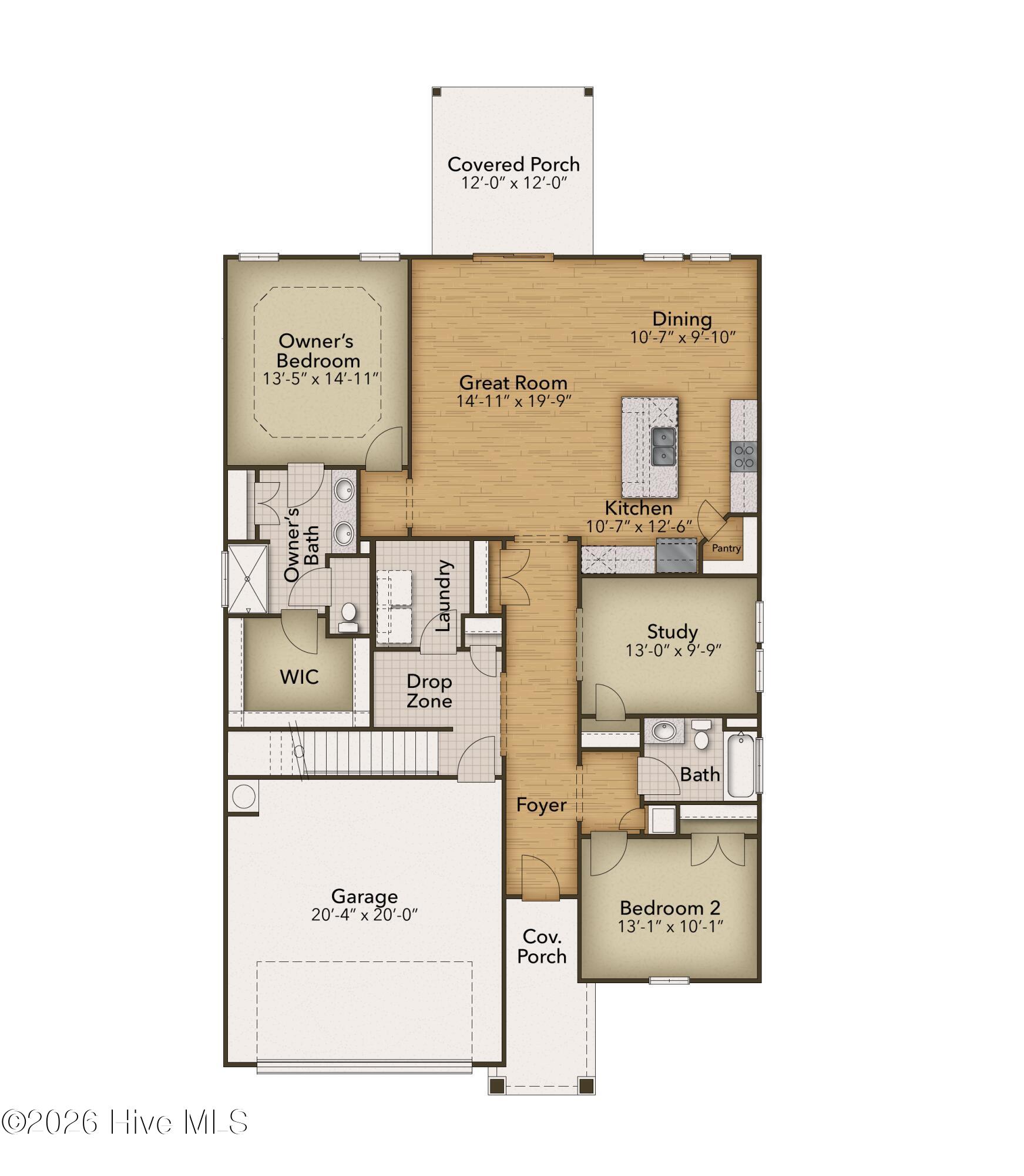5016 Freshbrook Way Leland, NC 28451 - Photo 2 of 3 Photo Used for Illustrative Purposes Only